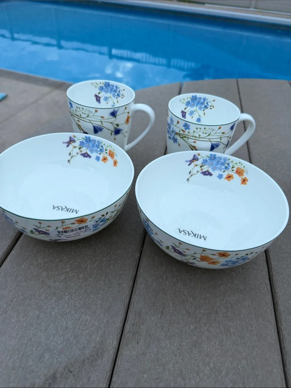 Mikasa porcelain bowls